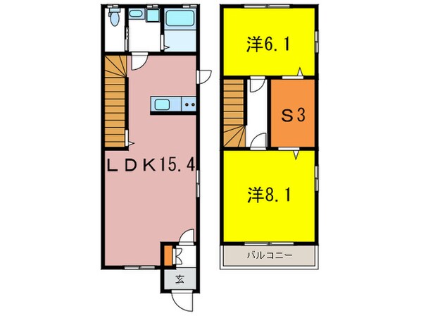 三条南セントロイエルの物件間取画像